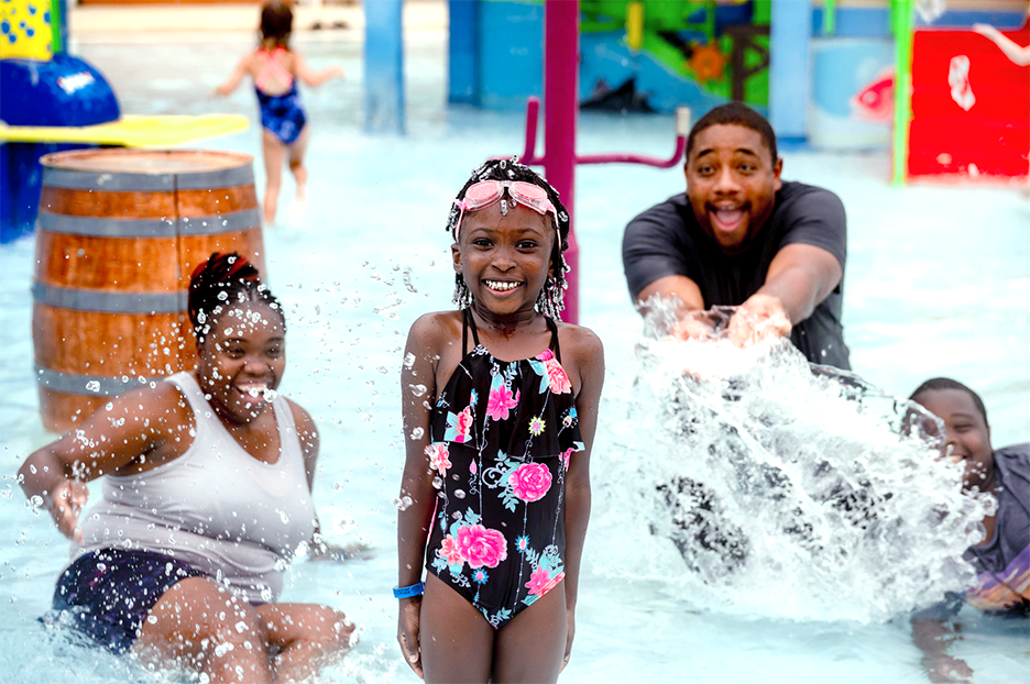 Family Pool Fun